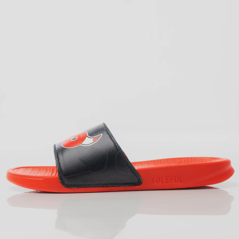 Jual Sandal Sneakers Soleful Red Horn Slides Black Red Original Red Horn - v3.ncrsport.com